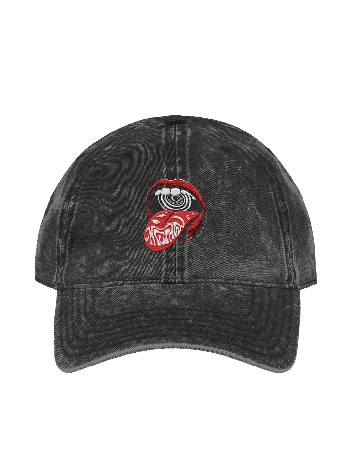 Retro Swirl Tongue Dad Hat product image (1)