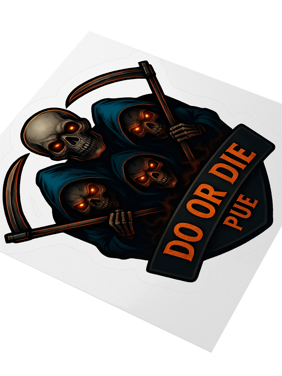 Gothic Reaper Squad Kiss Cut Stickers product image (5)