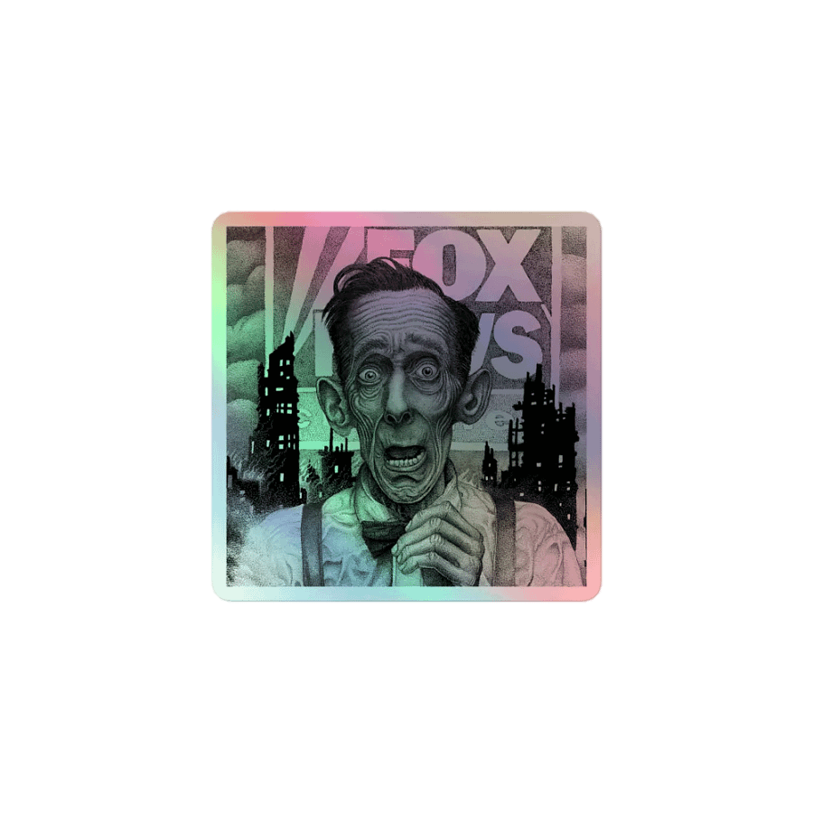 Doomsday Profits Holographic Sticker product image (1)