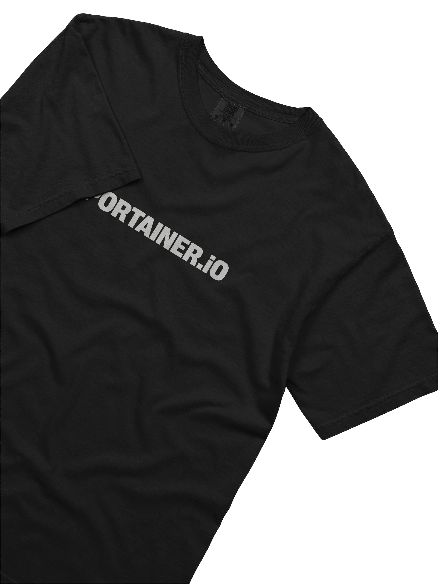 Portainer Tshirt - Kube with no BS - Black product image (5)