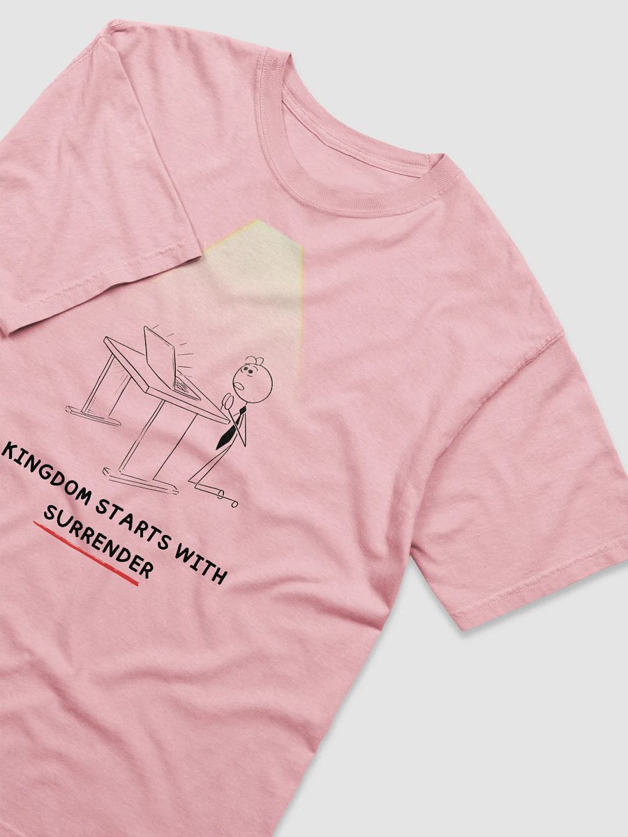 “Kingdom Starts with Surrender” Stick Figure T-Shirt product image (39)