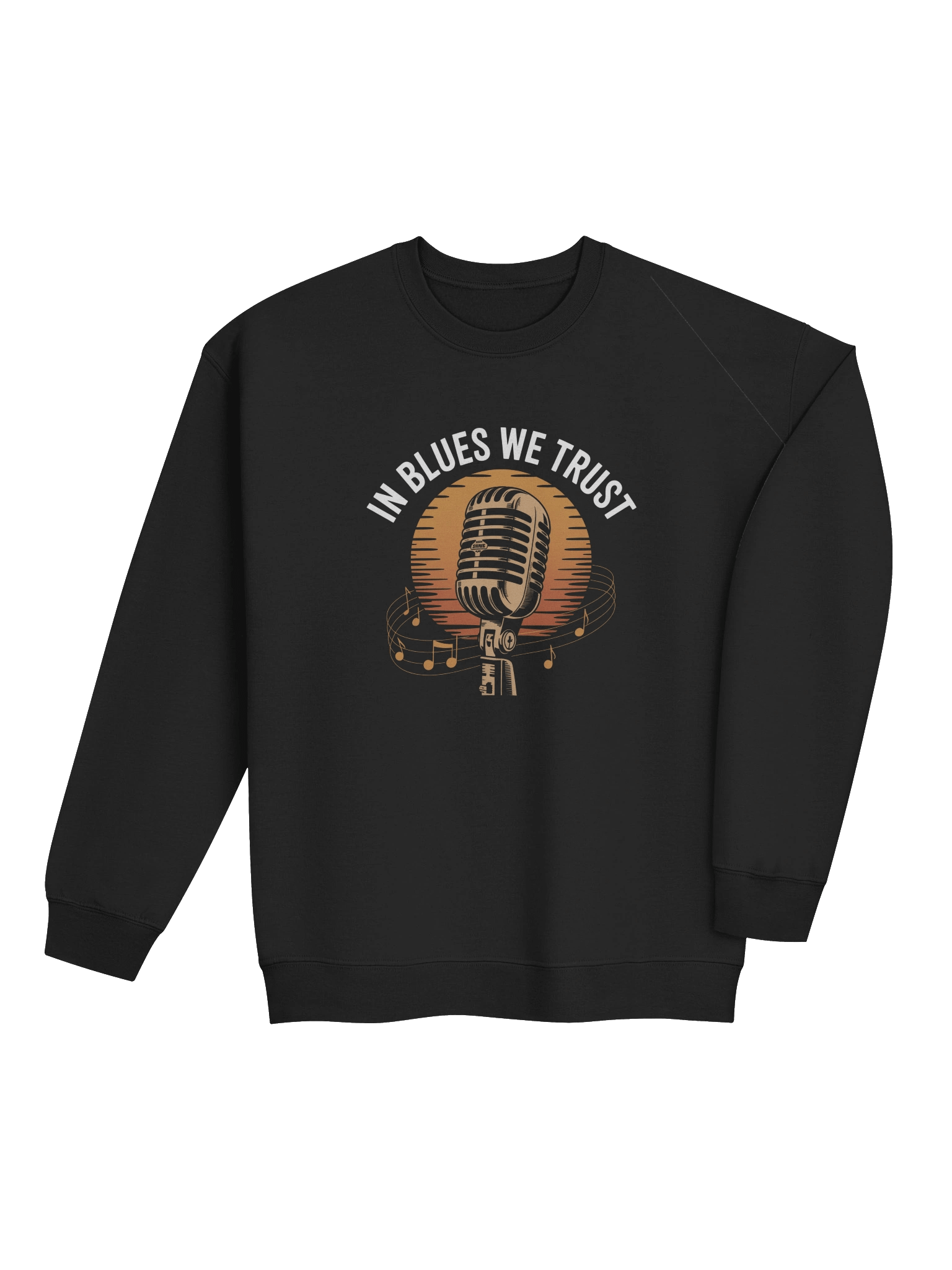In Blues We Trust – Premium Sweatshirt (The Slogan Series) product image (4)