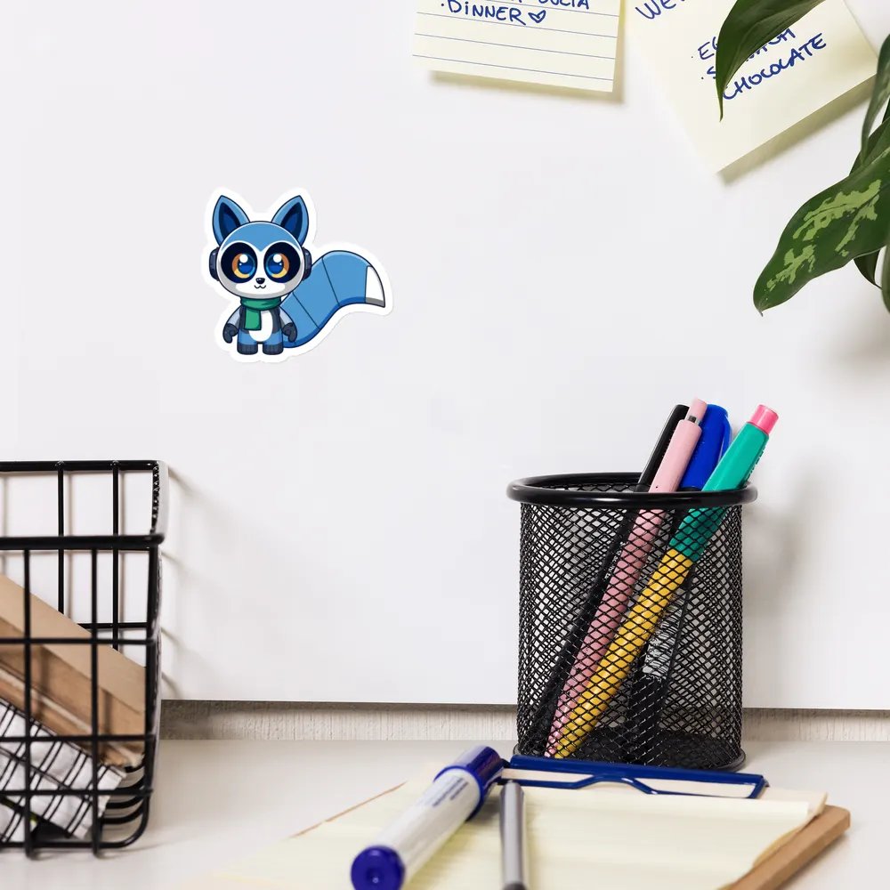 C01 (Cobalt-Bot) Die-Cut Magnet product image (10)