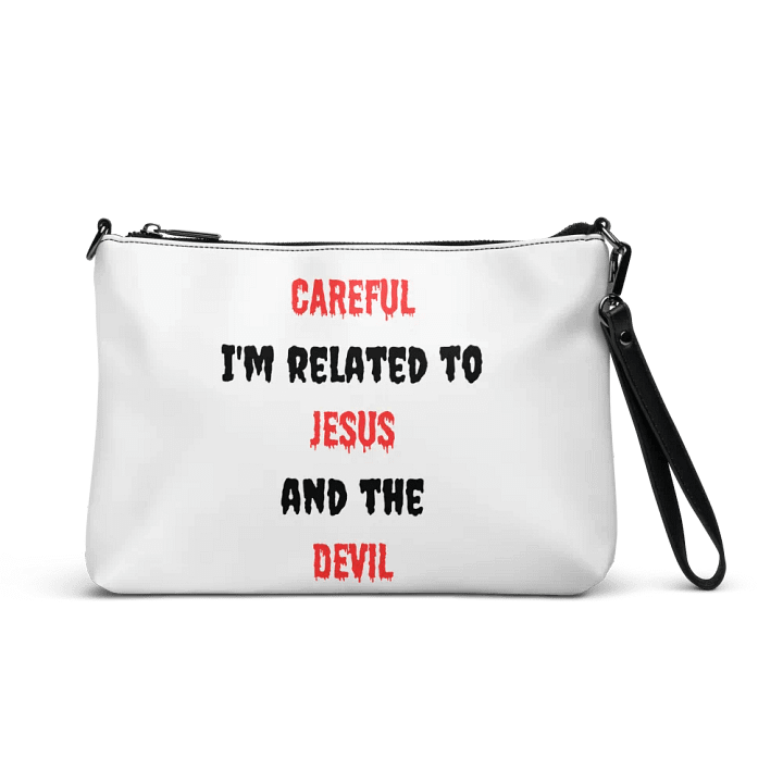 Related to Jesus and the Devil Crossbody Bag product image (1)