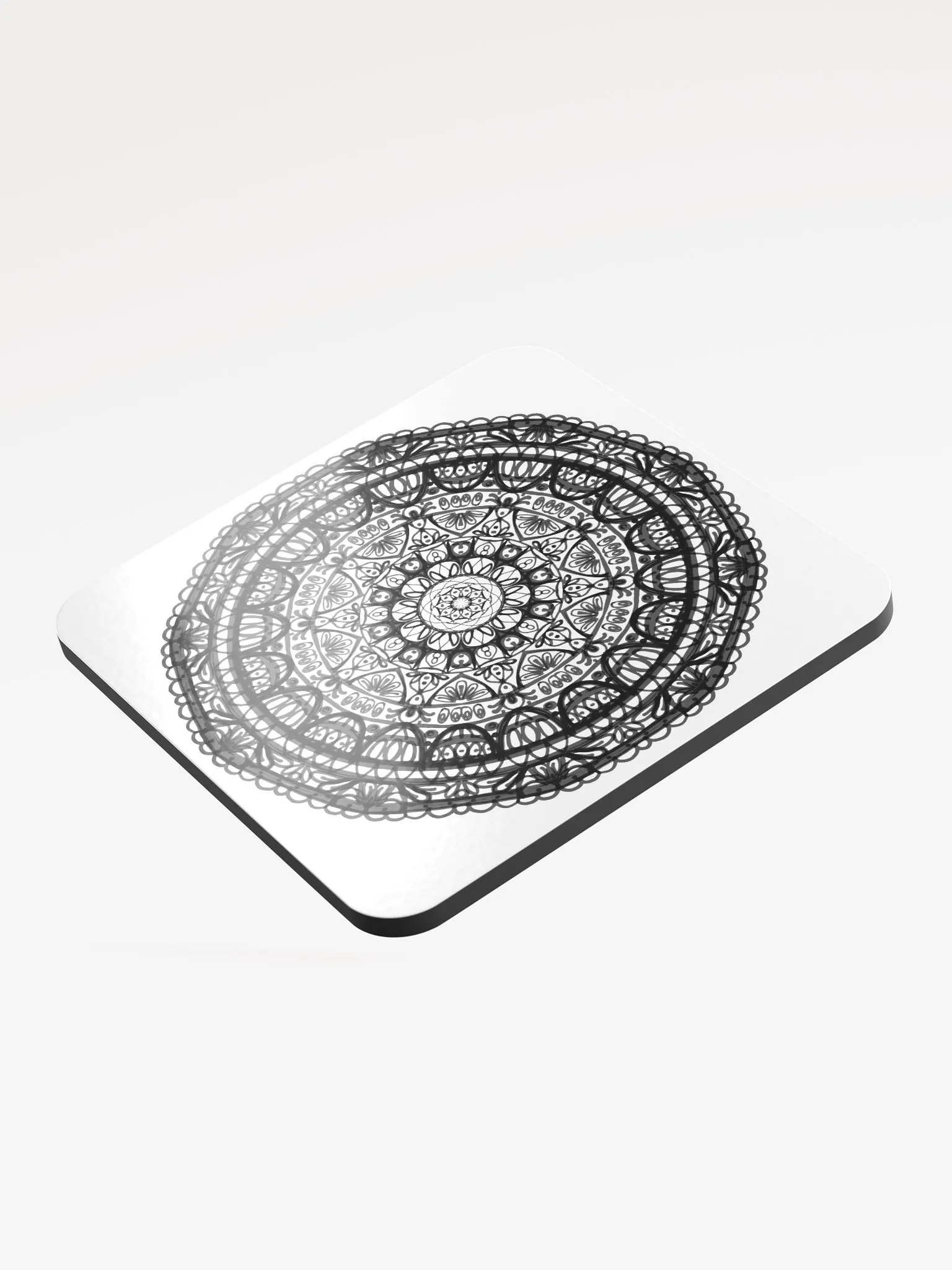Sleek Glossed Cork Coaster product image (3)