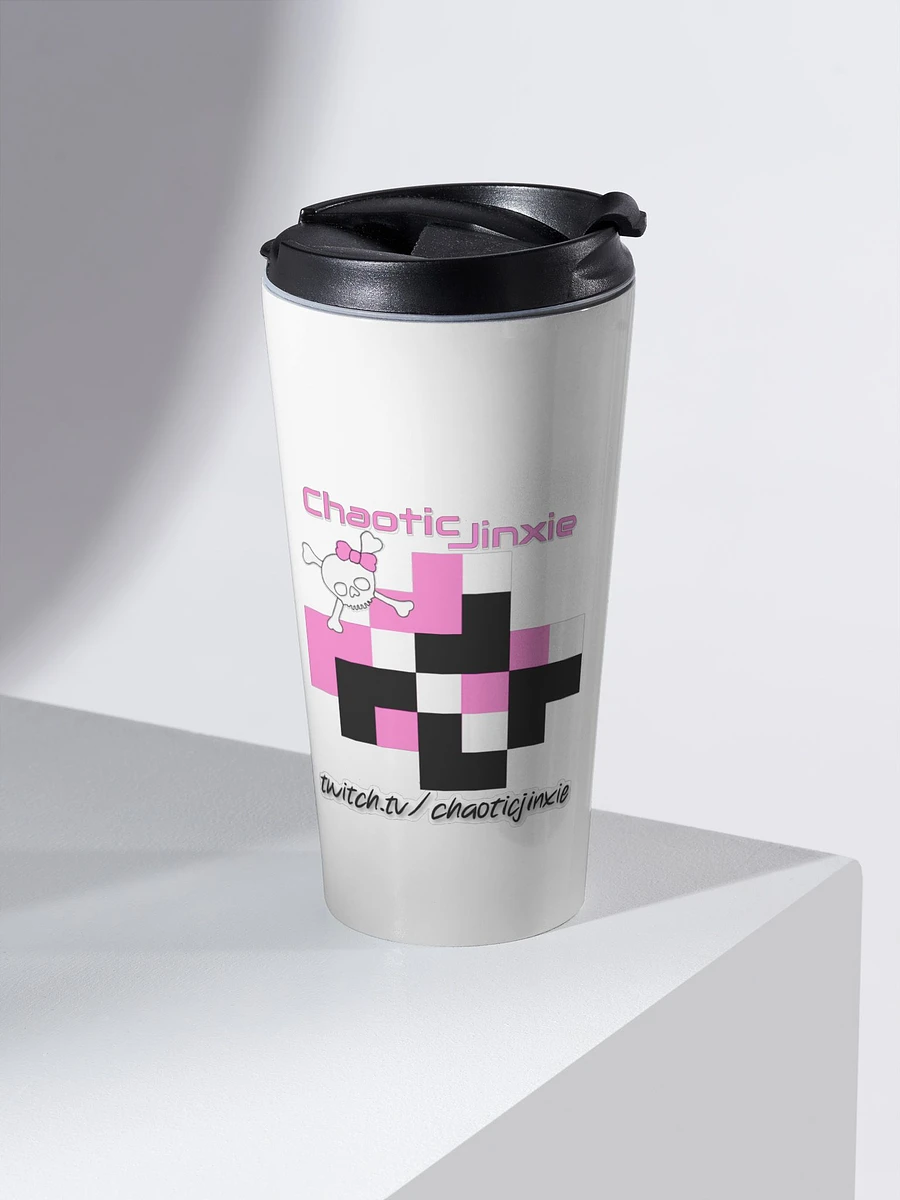 Caffeine Before Chaos travel mug product image (2)