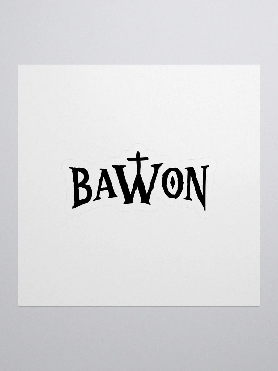 BAWON Cross Kiss Cut Stickers product image (1)