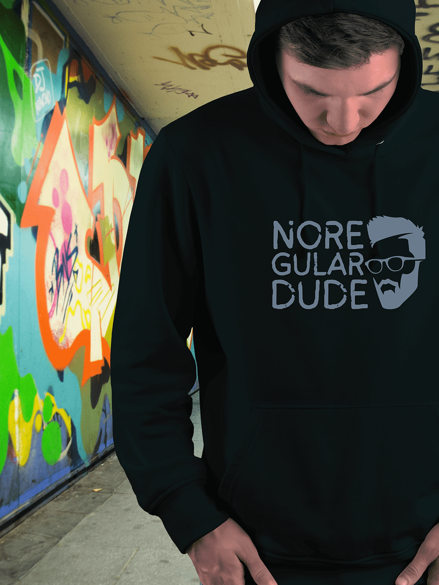 NØREGULAR DUDE Unisex Premium Hoodie product image (1)