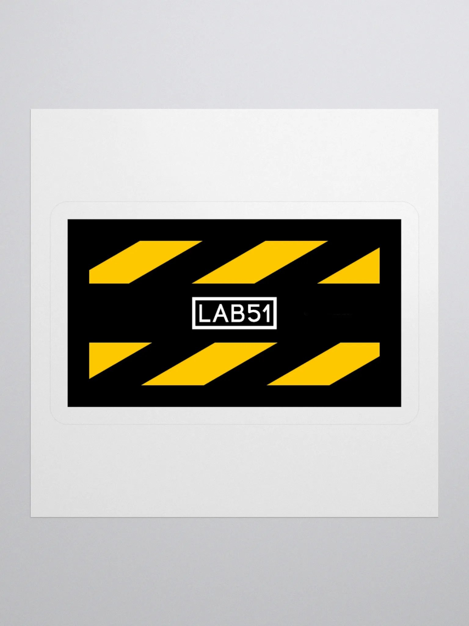 LAB51 Big Logo Sticker product image (1)