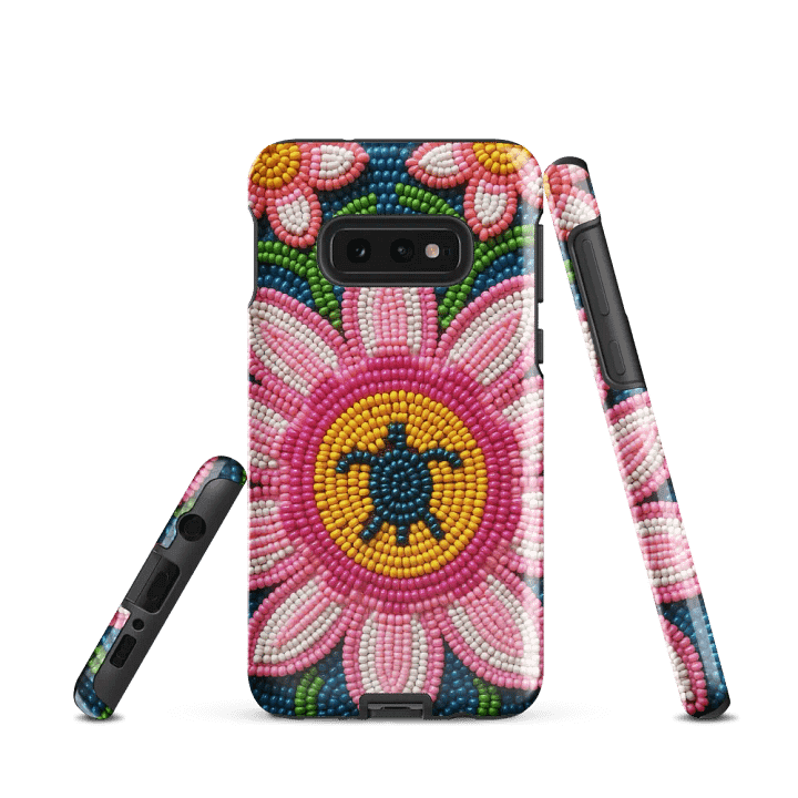 Turtle Flower Faux-Beadwork Samsung® Tough Case product image (2)