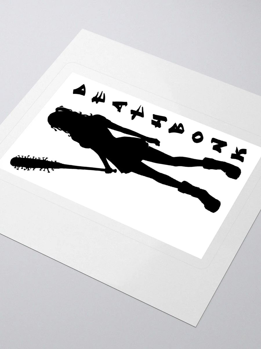 DEATHBONK Sticker (black on white) product image (7)