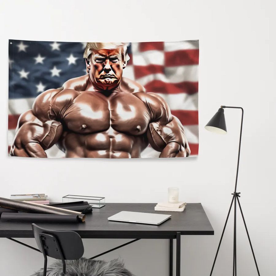Donald Pump Flag product image (9)