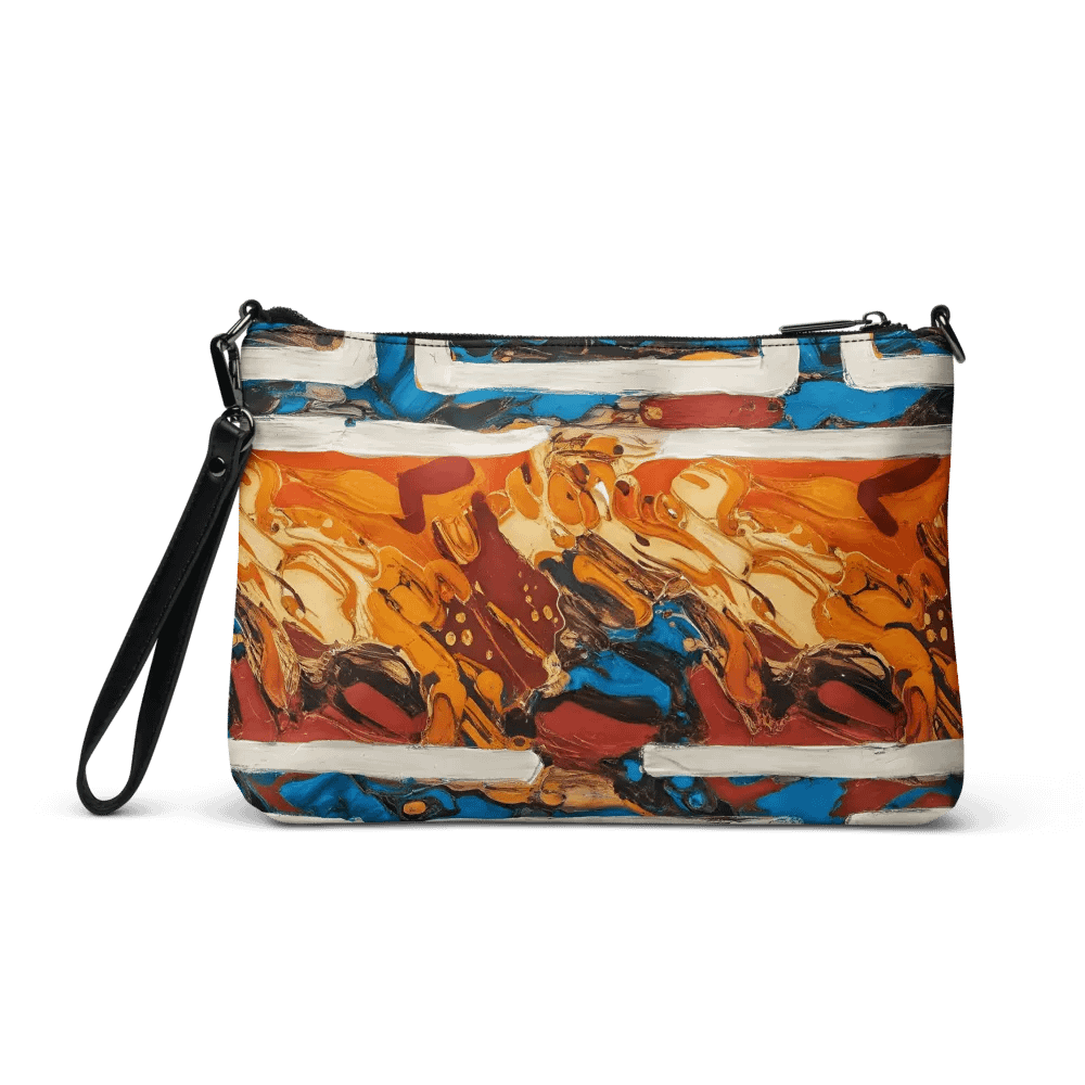 Abstract Art Painted Crossbody Bag product image (5)