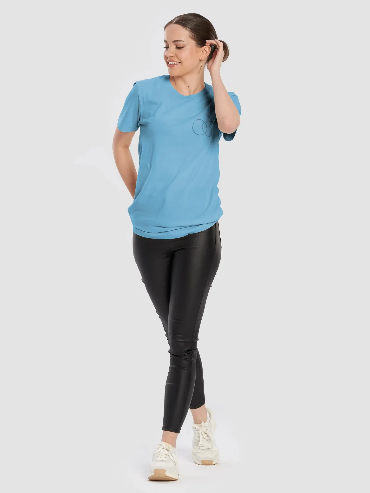 Kalkstein Chiropractic Super Soft Tee (Blue Logo) product image (43)