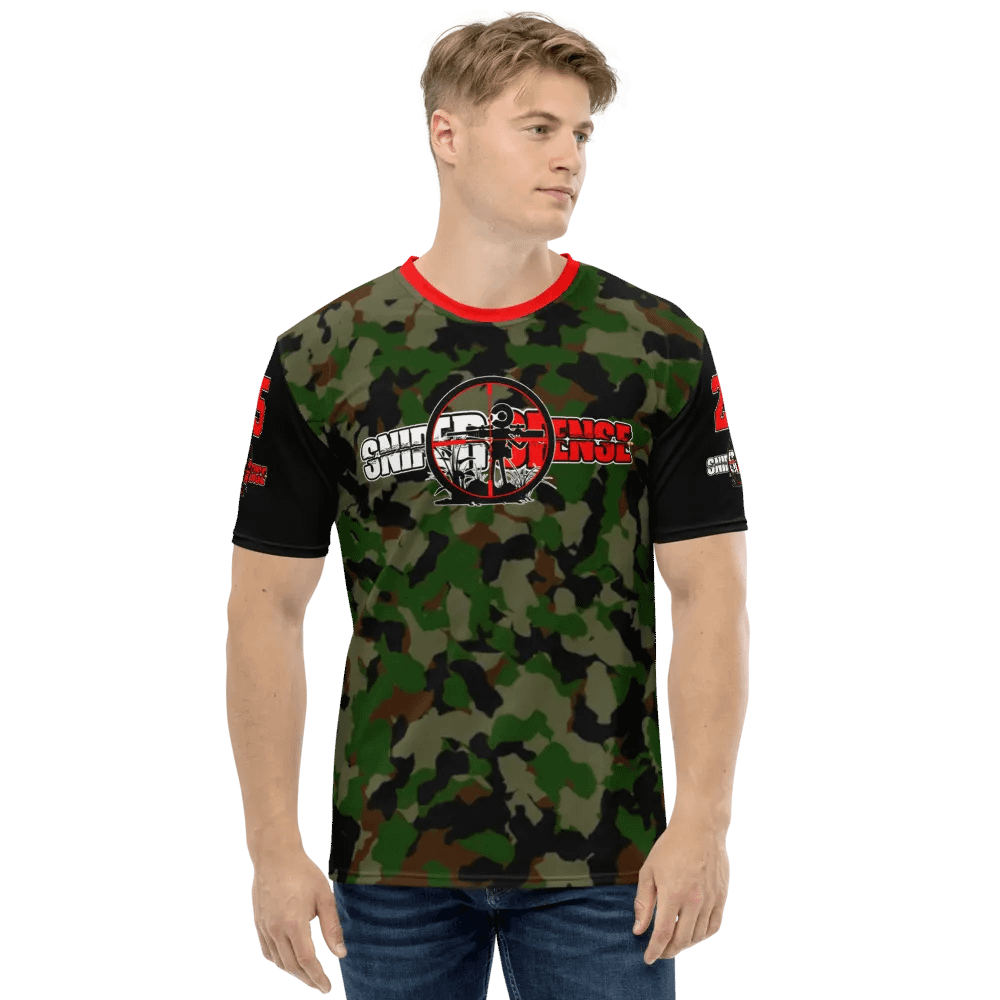 Copy of Sniper Offense Black Camo T Shirt product image (1)