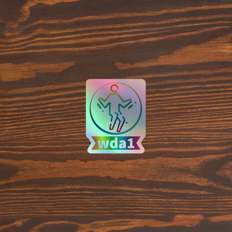 WDA1 Sticker product image (3)