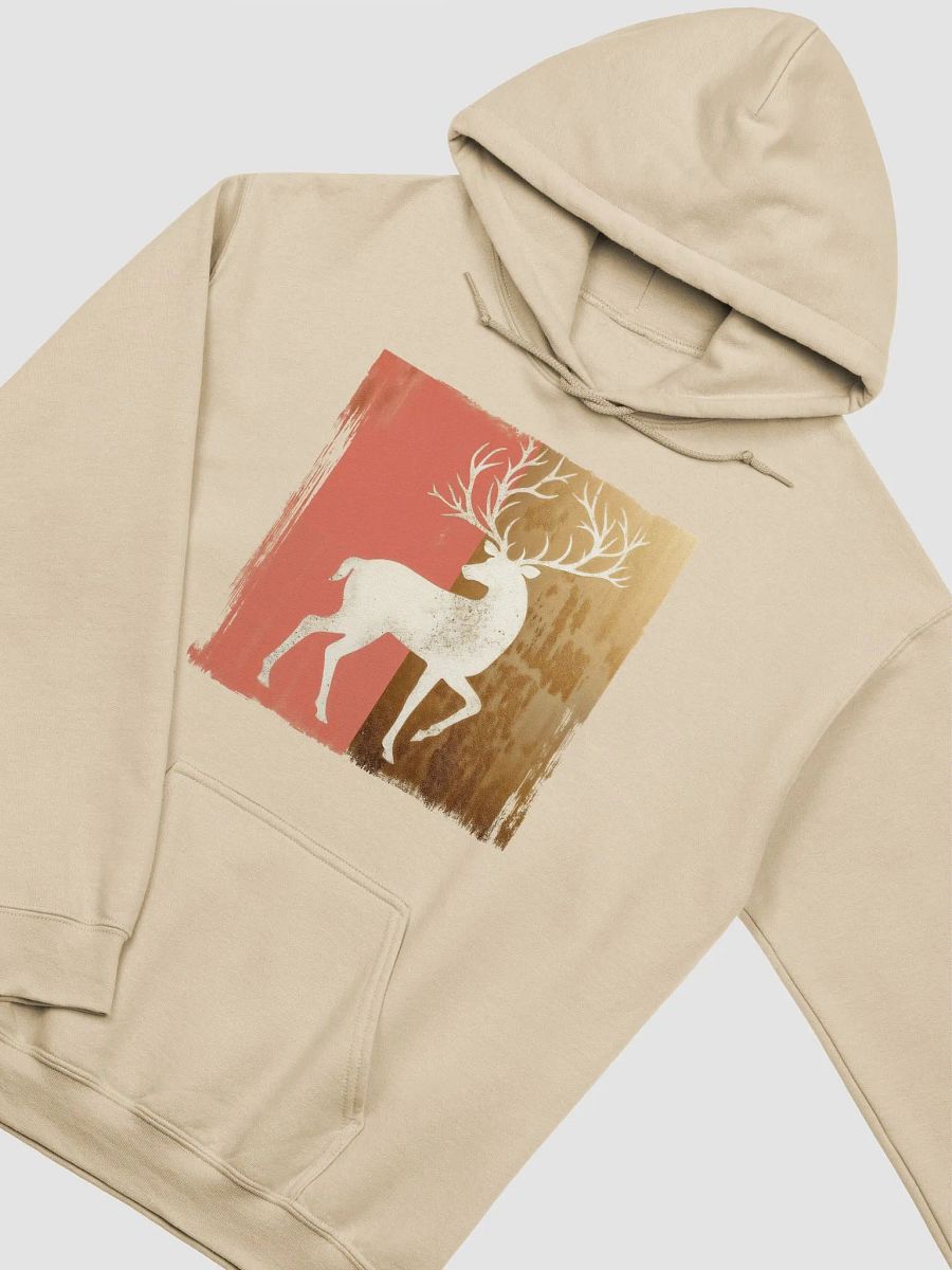 Holiday deer charm hoodie -regular Fit product image (3)