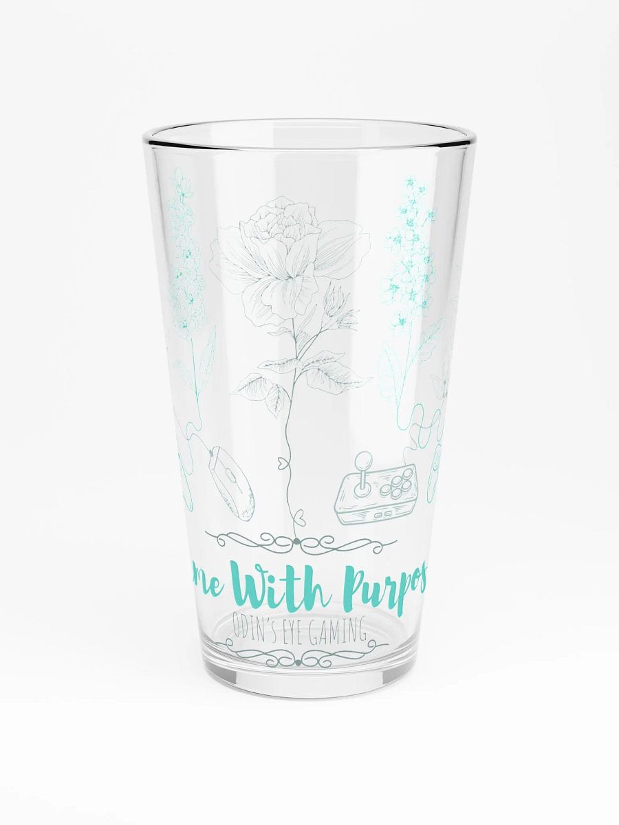 Game With Purpose - Floral Edition Glass product image (3)