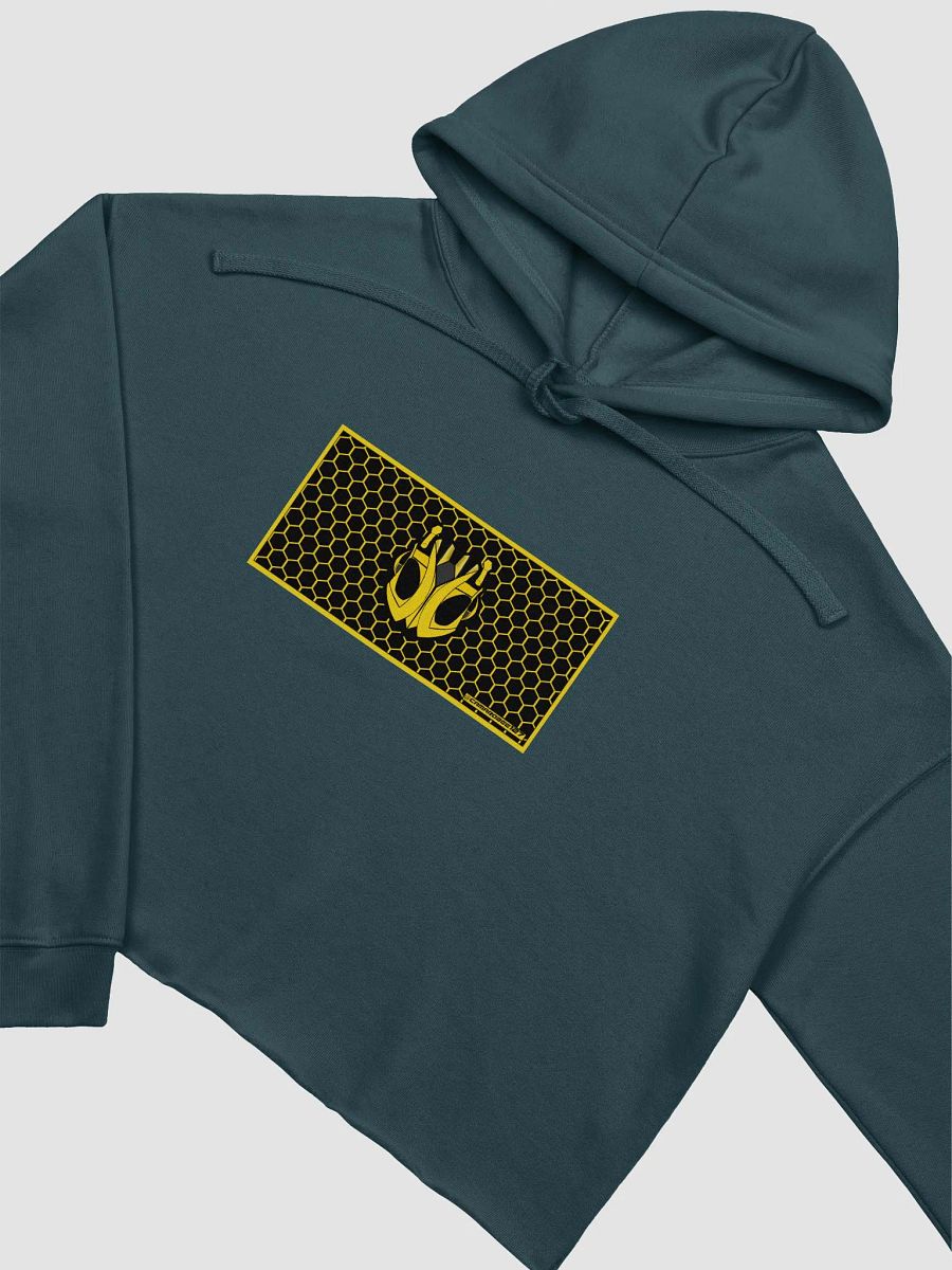 Bee Panel Crop Top Hoodie product image (26)
