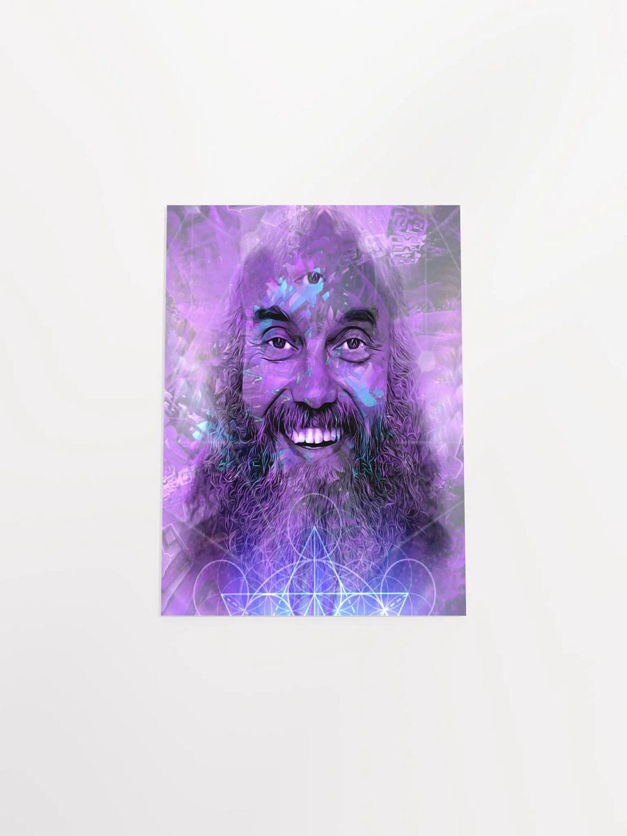 Purple Portal: Visionary Psychedelic Aura and Sacred Geometry Fine Art Print product image (12)