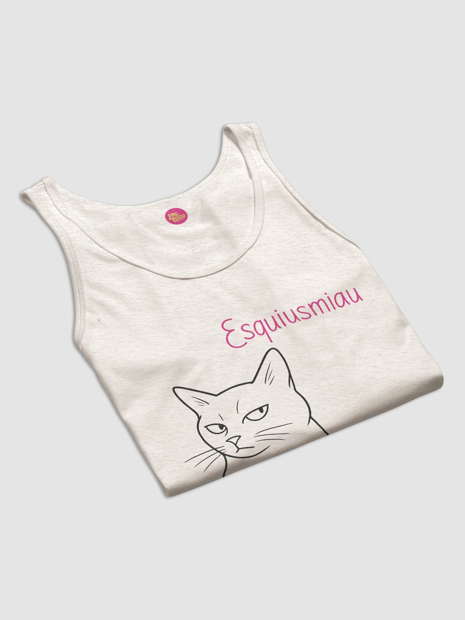 "Esquiusmiau" Tank (Light) product image (9)