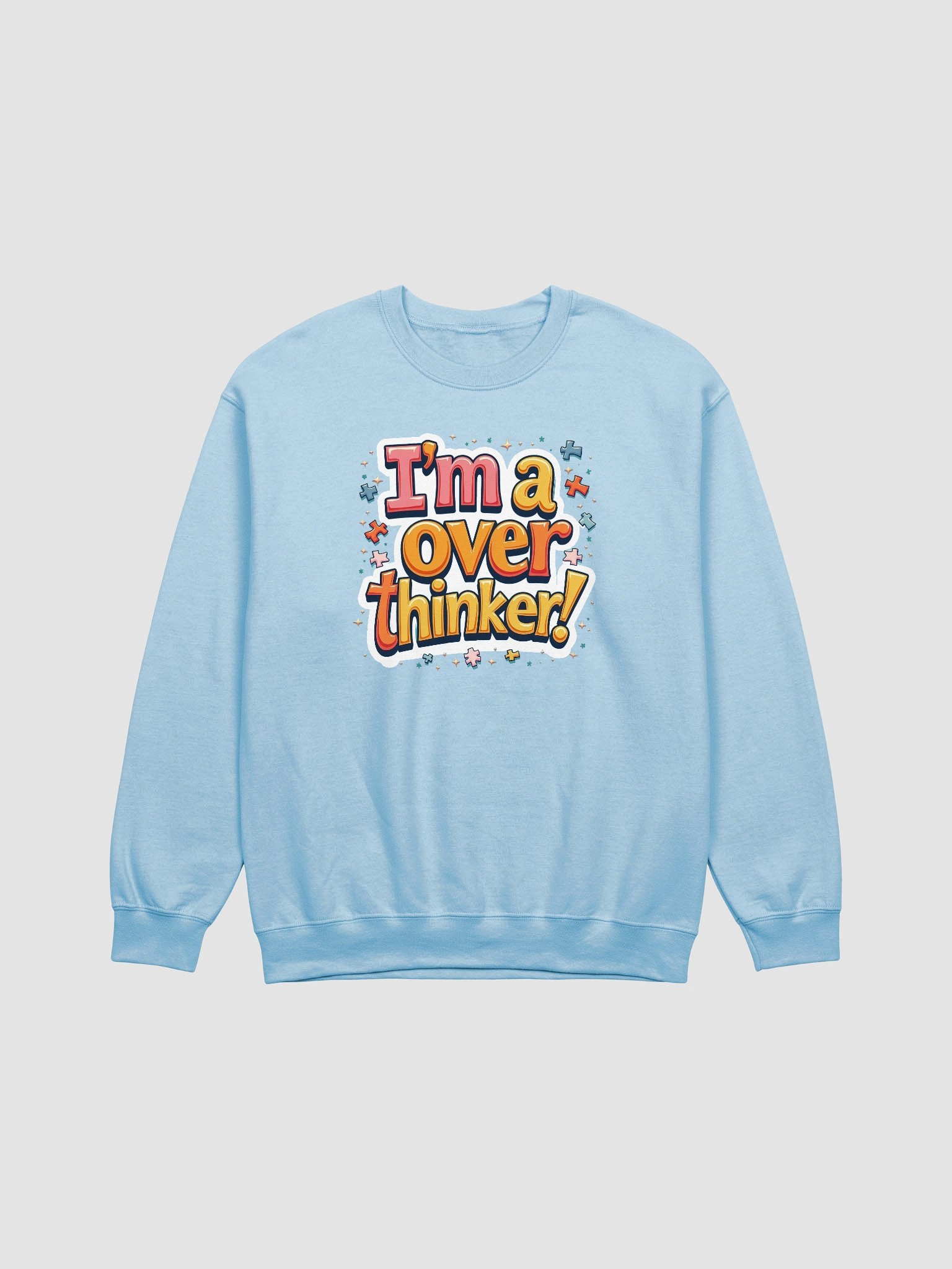 I'm a overthinker! Crewneck Sweatshirt product image (1)