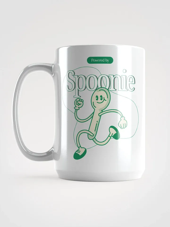 POWERED BY SPOONIE mug 15oz product image (1)