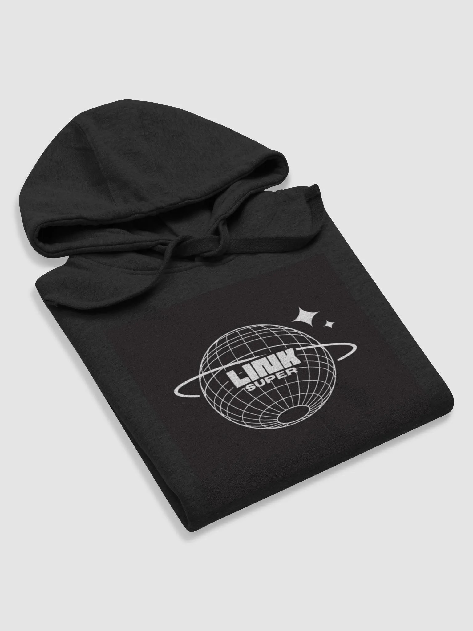 Link super! black hoodie product image (5)