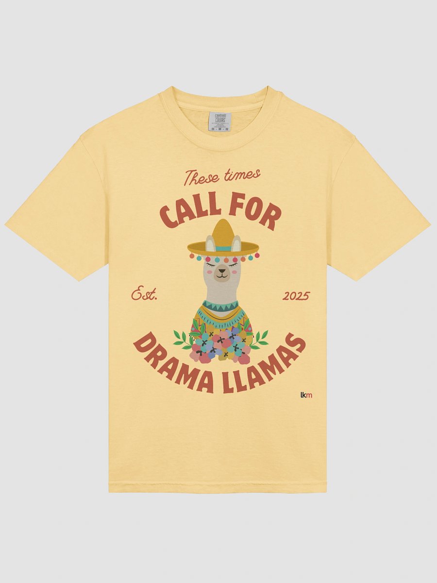 Yeehaw Drama Llama LKM Modern Fit Tee product image (37)