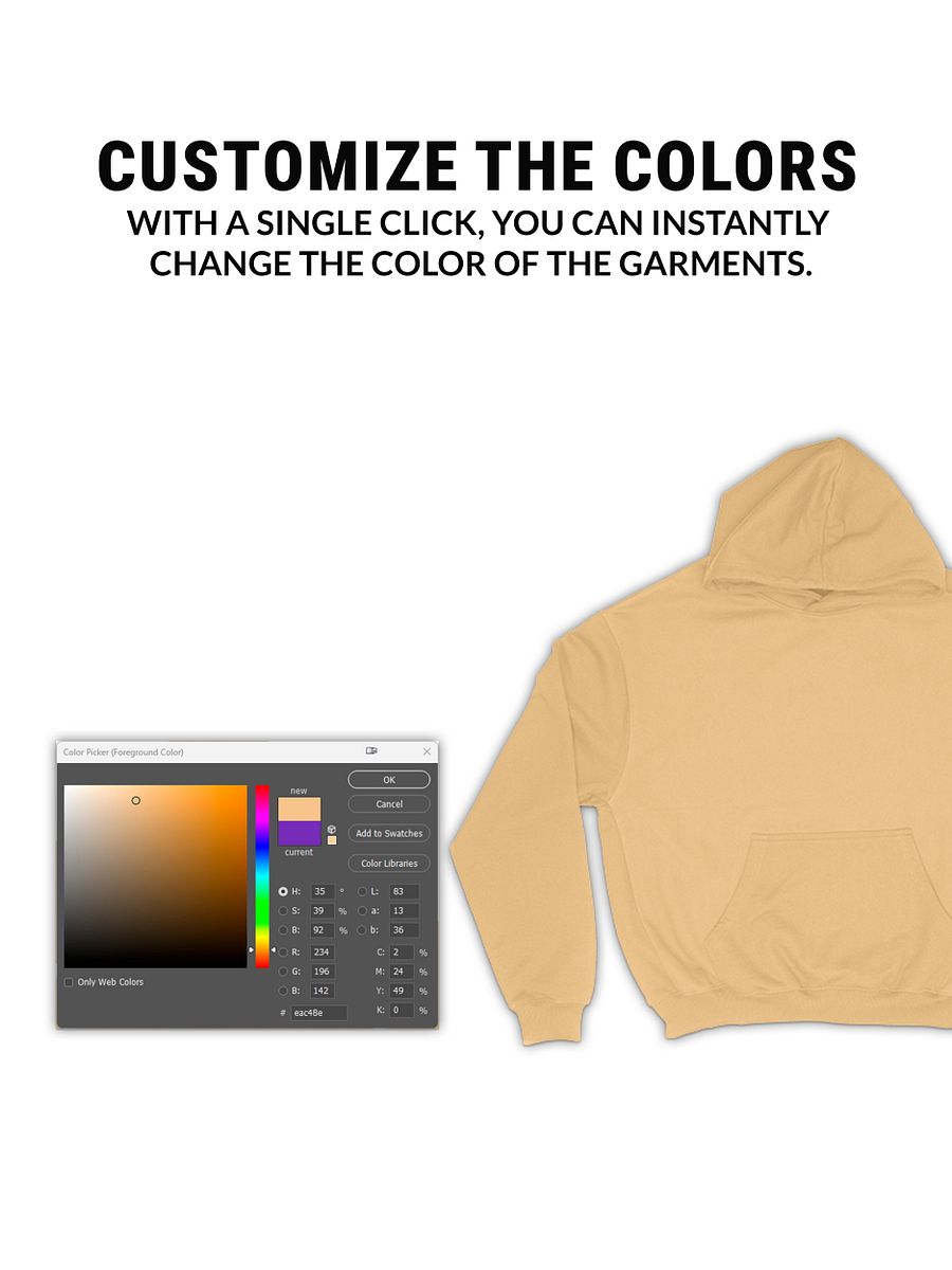 Realistic Clothing Mockups Bundle product image (3)