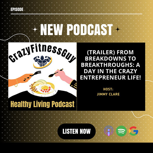 🚀 Sneak peek alert! Caught the trailer for the latest @crazyfitnessguy podcast - 