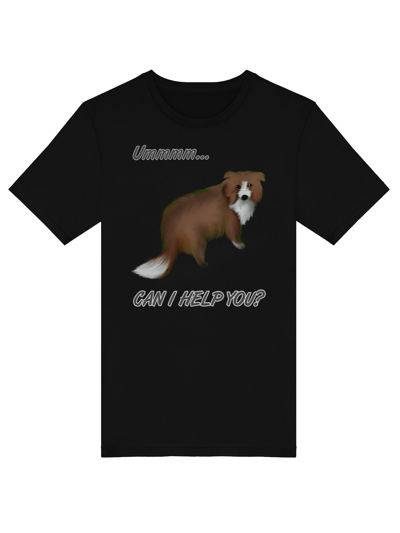Sassy Paws - Dog Illustration T-Shirt product image (5)