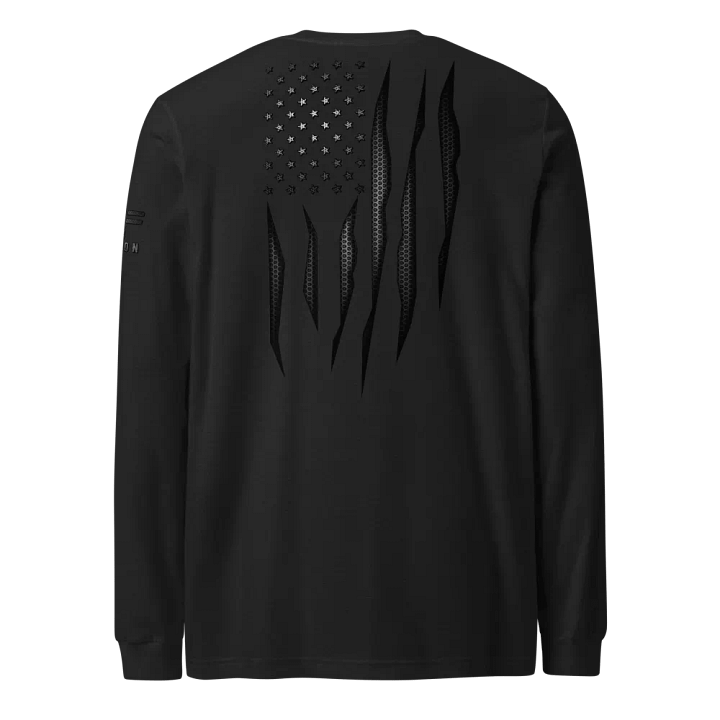 Carbon Onyx American Flag Long Sleeve product image (1)