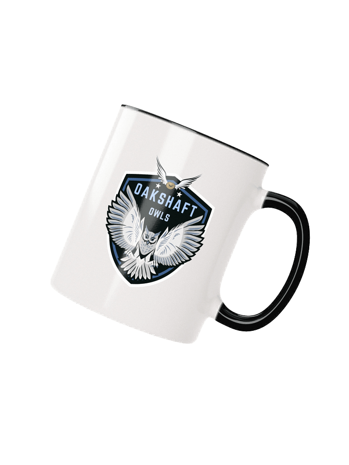 Oakshaft Owls Team Ceramic Mug with Color Inside product image (2)