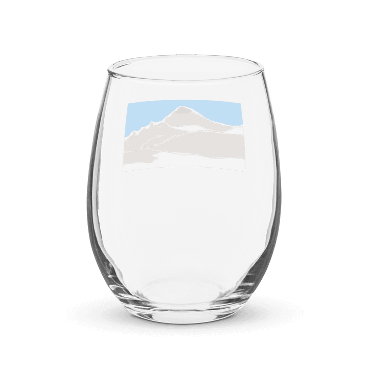 Gilbert Peak wine glass (colored sketch) product image (2)