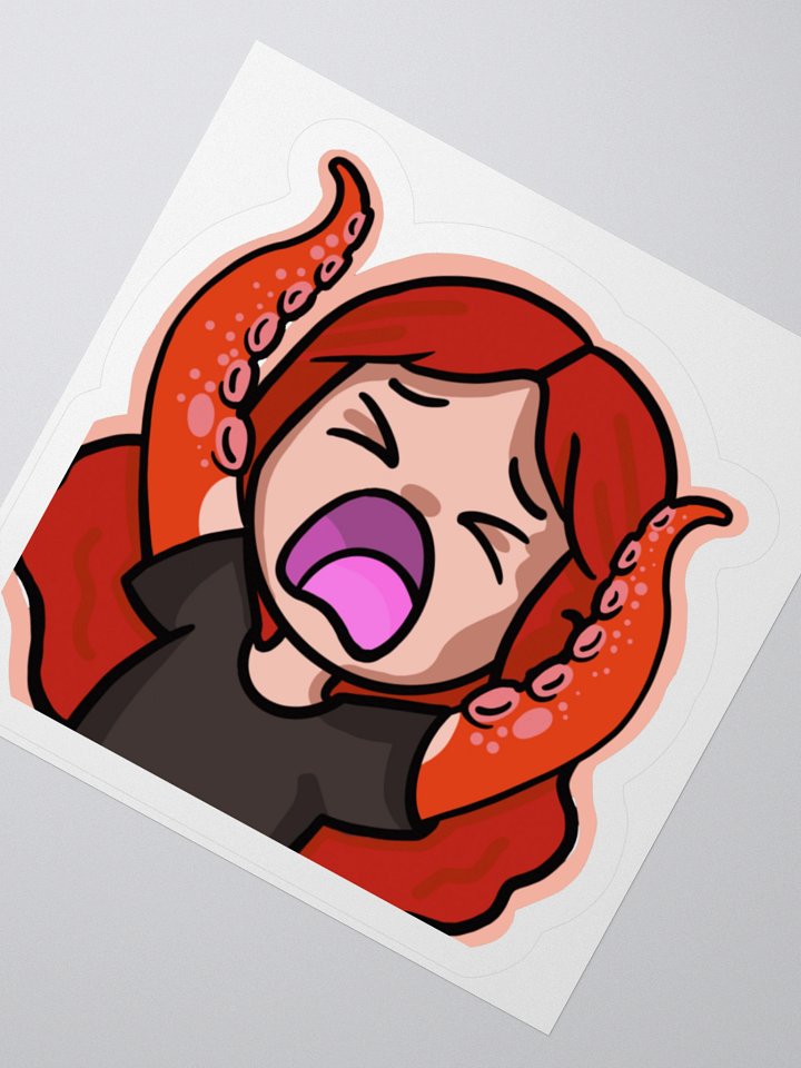 "I Love Tentacles" Sticker product image (4)