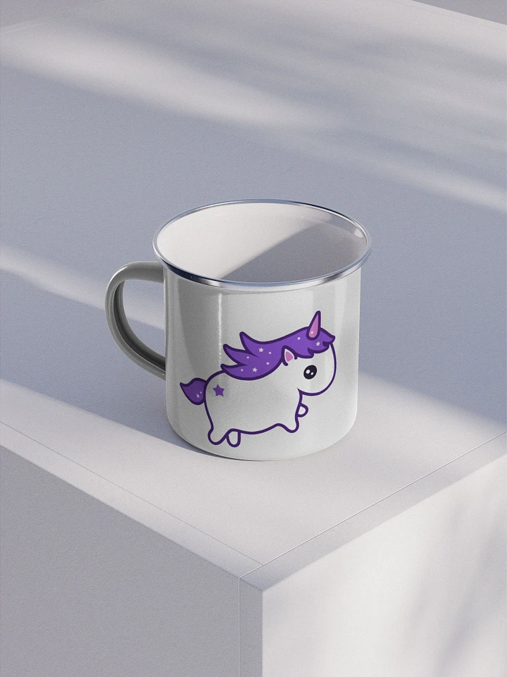 Uwu Unicorn Enamel Mug product image (1)
