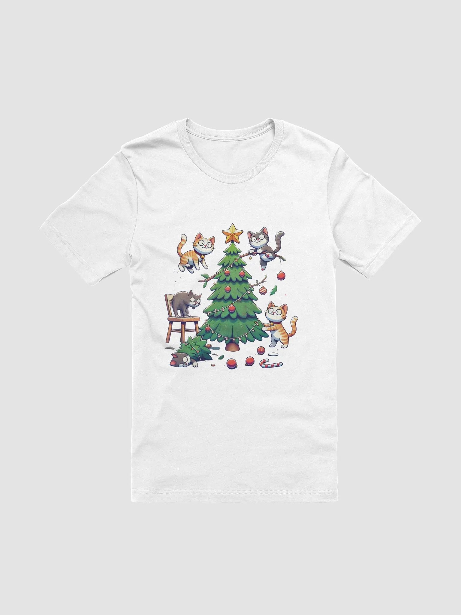 Cats & Christmas Chaos T-Shirt product image (92)