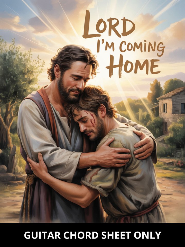 Lord I'm coming home - Guitar Chord Sheet product image (1)