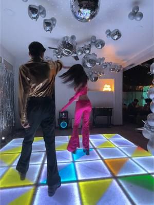 why did we eat this up 🪩🕺  - - - #fyp #disco #70s #discobirthday #21stbirthday 