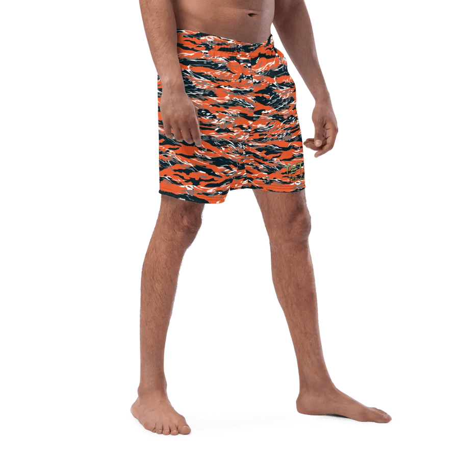 Tiger Camo Swim Trunks product image (8)