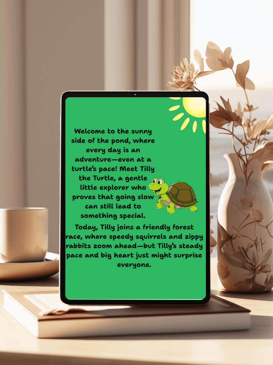 Tilly the Turtle’s Slow but Steady Day – Fun Animal Race Story for Preschoolers eBook product image (2)