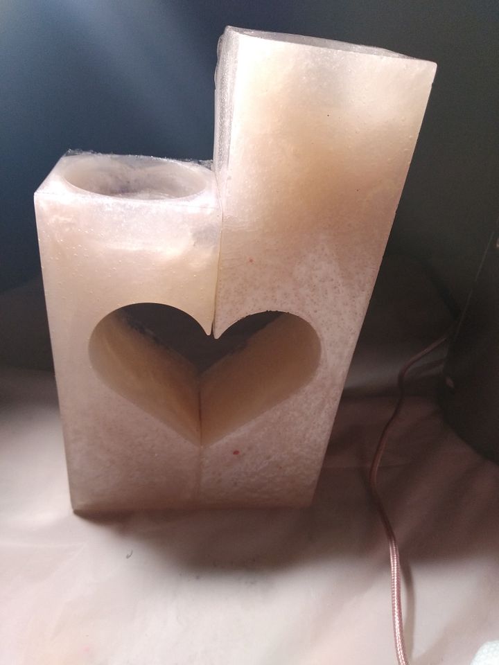 Double Hearted Tealight Candleholder (Epoxy Resin) product image (1)