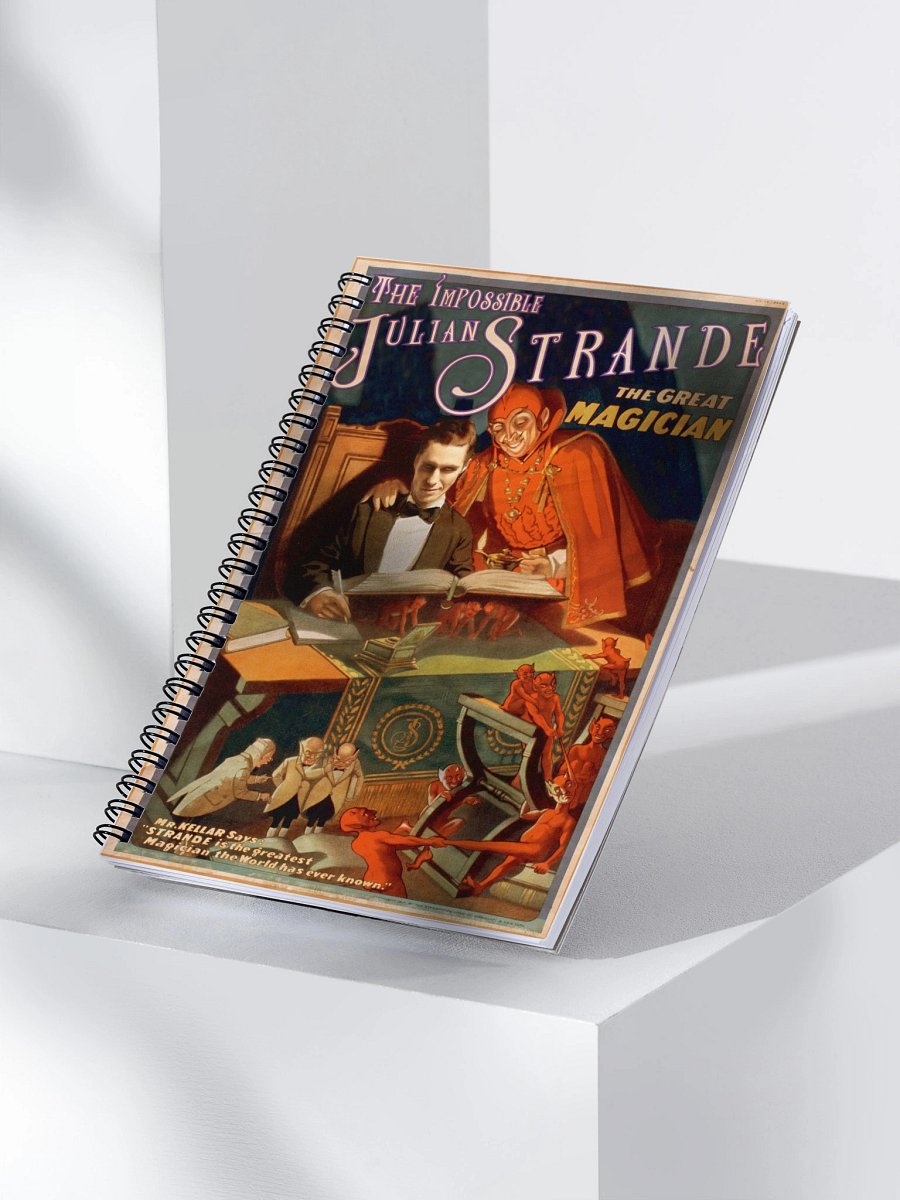 Julian Strande Poster Spiral Bound Notebook product image (3)