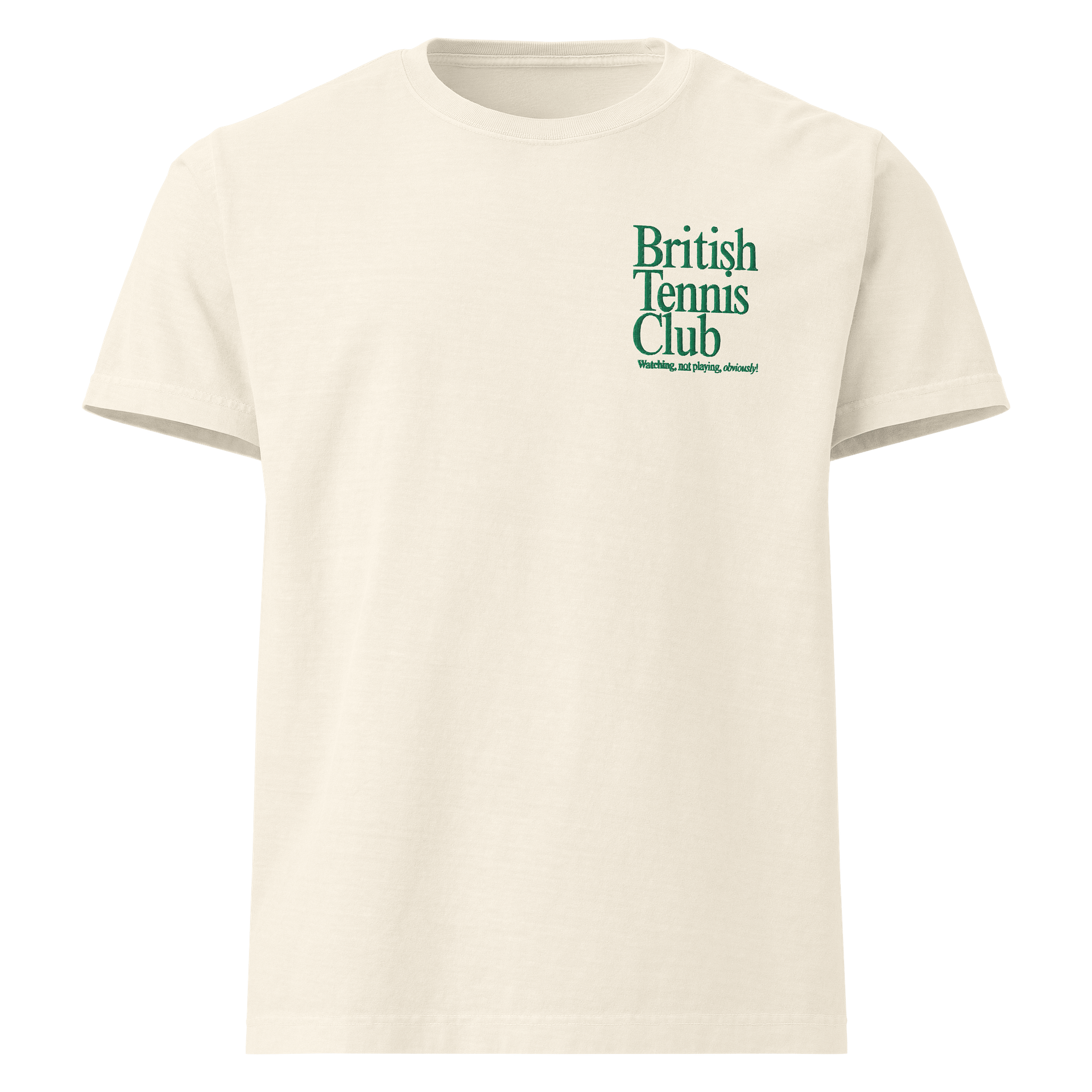 British Tennis Club Embroidered T-Shirt product image (1)