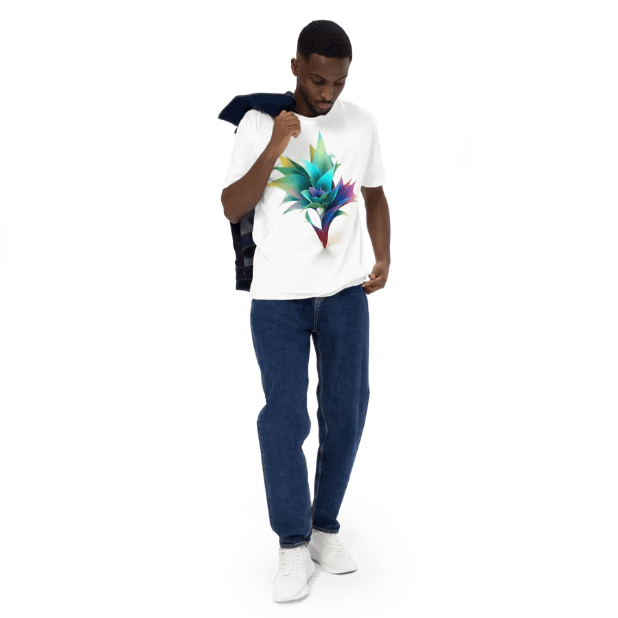 Digital Flower T shirt product image (5)