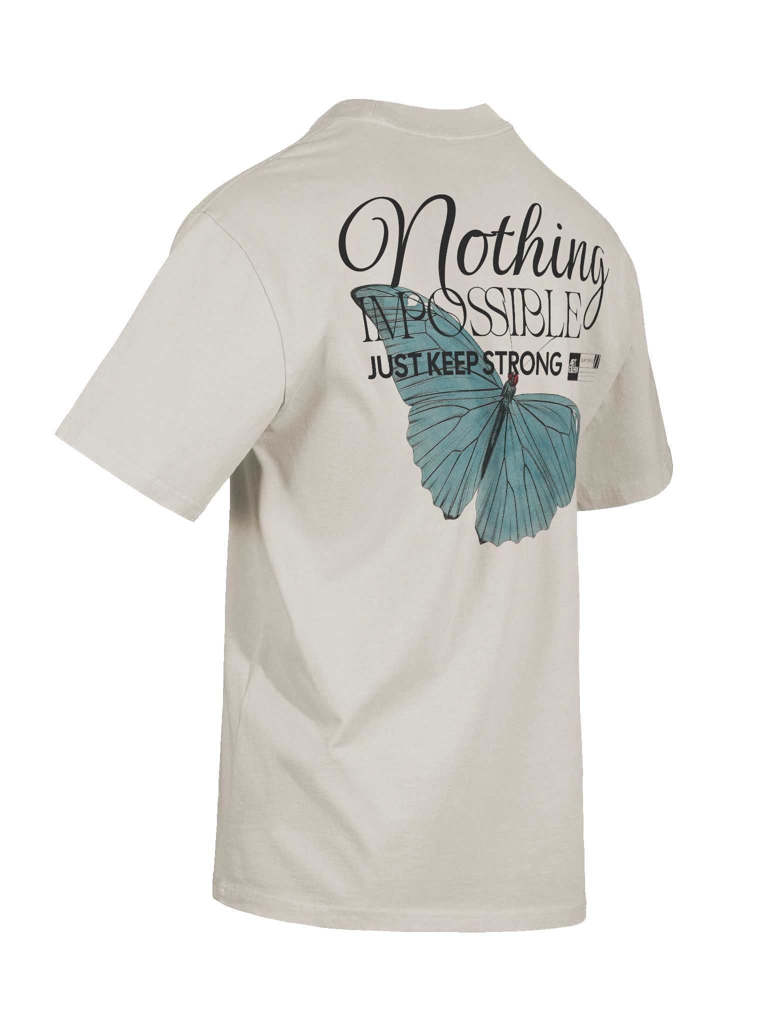 "Nothing Impossible" Oversized Tee 🦋✨ product image (25)
