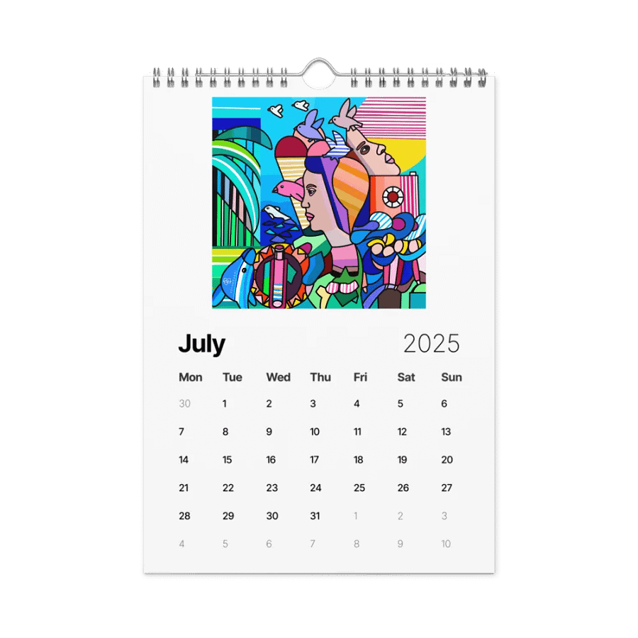 2025 Art Calendar product image (7)