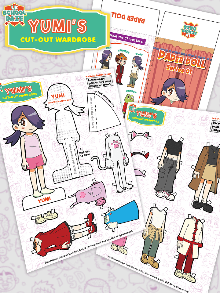 Paper Doll Yumi product image (2)