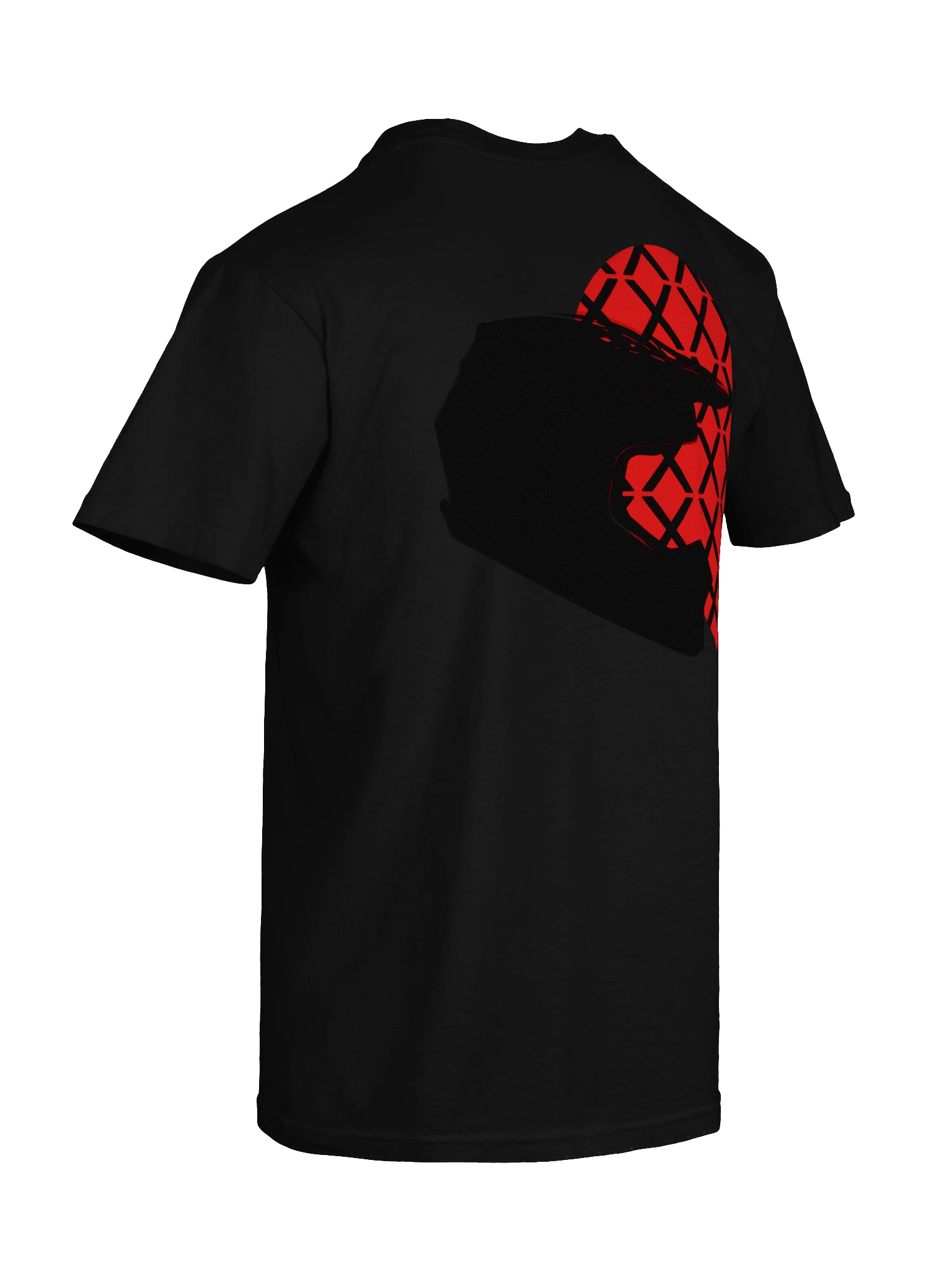Matching Off-Road Helmet Heart (Black-Left) | Shirt product image (5)
